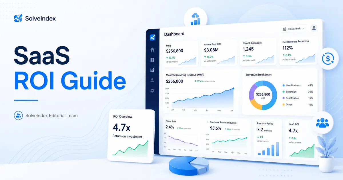 How to Calculate SaaS ROI, Subscription Cost and Payback - visual guide